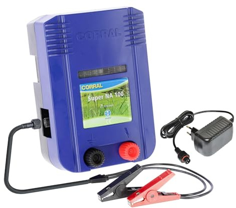 CORRAL Elektrozaun Elektrozaun Batterie Auto Transformator Strom Pferde Germany