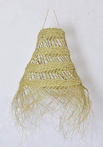 Cesteria Aparici - Lámpara de techo de esparto (40 x 38 cm Calada)