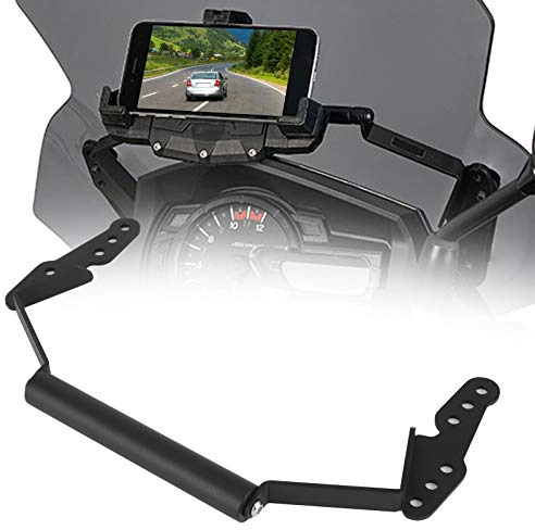 EVGATSAUTO Motorcycle Navigation Bracket, Fits V-Strom DL1000 2014-2019, Mount for S902A, S920M, S920L, GPS, Smartphones & X