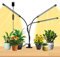 Grow Light, JINHONGTO 3 Head Horticultural Light, Full Spectrum Plant Lamp with Auto On/Off Timer, 3 Modes and 10 Dimming Levels