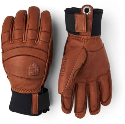 HESTRA Fall Line Skihandschuhe braun 9