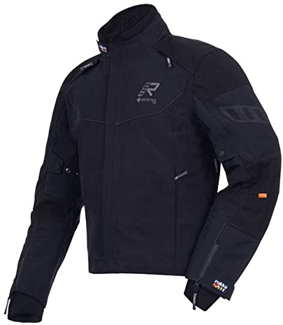 Rukka Armagate Motorrad Textiljacke, schwarz/schwarz, 54