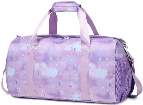 Borsone Sportivo Borsa Piscina Bambini Borsa daViaggio Leggera e Impermeabile con Scomparto per Scarpe