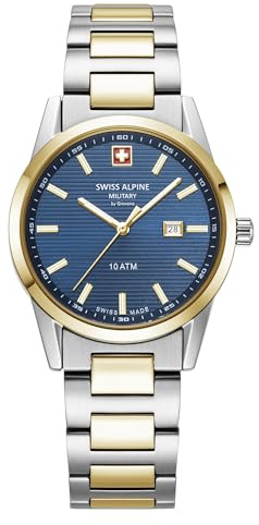 swiss alpine military Damen Uhr Analog Quarz 77767.1 Edelstahl