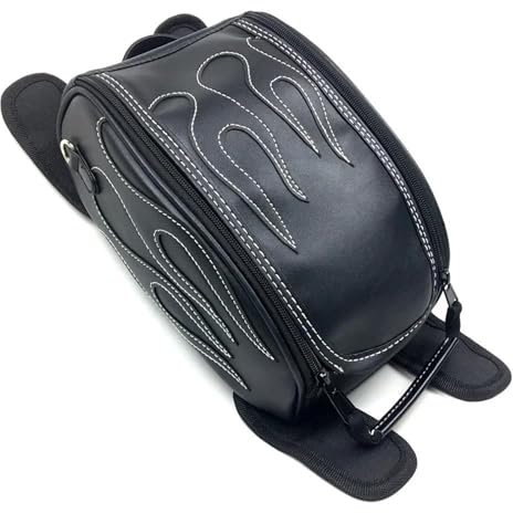 Leder & Satteltaschen Universal Motorrad Tankrucksack Satteltasche Passend Für Sportster XL 883 XL1200 XL883 XL 1200 Motorradgepäck