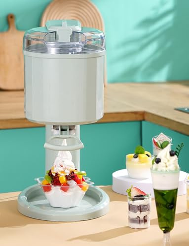 Softeismaschine, Home DIY Küche Automatisch, Eismaschine Softeis for Frozen Yogurt, Gelato