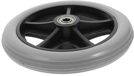 POPETPOP 1 pièce Roues Avant de Fauteuil Roulettes Universelles de Remplacement Antidérapantes et Silencieuses Capacité de Charge Rotation à Degrés Accessoire pour Chaise et Fauteuil