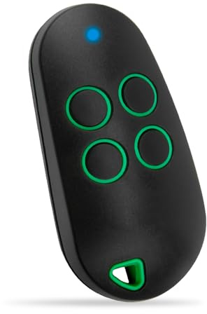 Garage Door Electric Gate Remote Control Fob 433.92 868.35 MHz Gate Opener Handheld Transmitter Universal Dual Frequency Wireless Copy Remote Compatible with TOPD-4REN 806TS-0290 Models