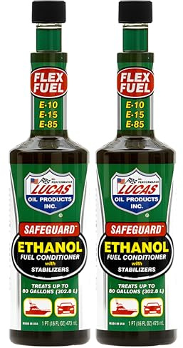 2x Lucas Safe Guard Ethanol Fuel Treatment 473ml – Protects Engine, Cleans Fuel System & Stabilises Ethanol Blends