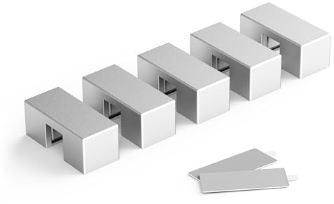Itramax Organizador Clips de Cable Magnético 5 Piezas,Soporte para Cables