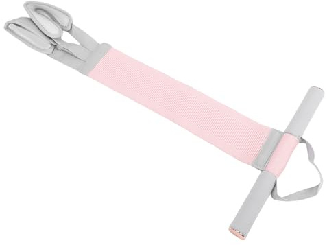 Luqeeg Banda de Resistencia de Tela de 120 Libras con Asas, Banda Antideslizante para Pedal de Pie, Equipo de Entrenamiento de Cuerpo Completo para Gimnasio en Casa, Ideal para Ejercicio Muscular para