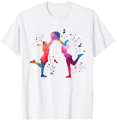 Cheerleader-Team Cheer Mama Liebe Cheerleading T-Shirt