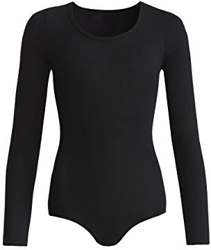 con-ta conta langarm Body Modal, bequemer Einteiler für Damen, mit Druckknöpfen & langem Arm, aus weichem Modal, Damenunterwäsche, in Farbe Perlmutt | Gr.: 36/XS - 48/3XL