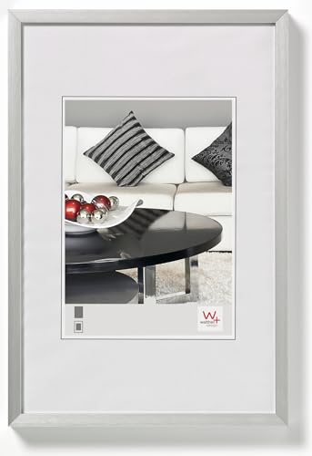 walther design Bilderrahmen silber 70 x 100 cm Aluminium Chair Alurahmen AJ100S