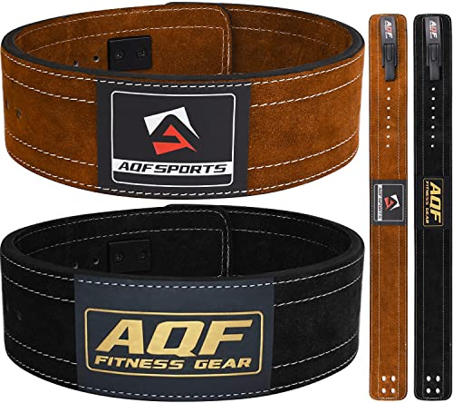 AQF Gewichthebergürtel 10mm, Hebelschnalle, IPL & USPA Zugelassen