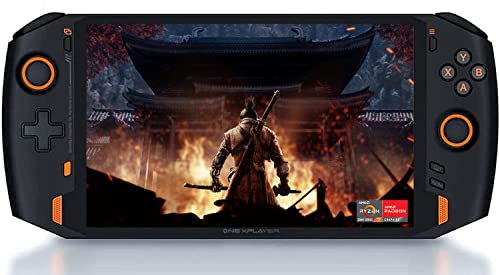 QUJUSO OnexPlayer 1S 8.4 Handheld Game Console Portable PC Mini Laptop UMPC Win 11 AMD Ryzen 7 5700U 16GB LPDDR4 RAM/1TB NVMe M.2 SSD