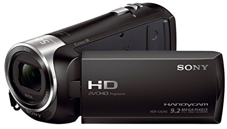 Sony CX240E Full HD Camcorder - Black (Renewed)