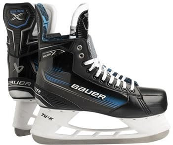 Bauer X Pattini Intermediate da hockey su ghiaccio (larghezza: D, taglia: 4.0)