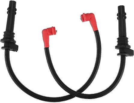 QUARKZMAN Zündkabel Für Polaris RZR 1000 XP 14-20 1 Satz | Schwarz, Rot, Kunststoff, Gummi, 60/50cm, OE 4014296, Für Polaris RZR 900/1000 S/Turbo/RS1/Turbo S/ACE 900 14-20