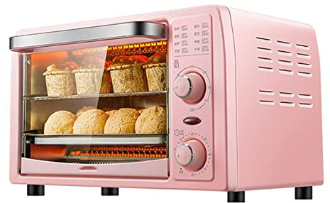Horno EléCtrico MultifuncióN De Sobremesa, Horno Eléctrico de 13 l de Capacidad Se Utiliza para Preparar Pizza, Pasteles Y Pan, Horno Tostador De Calentamiento RáPido