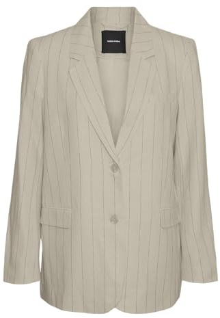 Vero Moda Vmmindy LS Loose Linen Blazer Mix Noos Vmmindy LS Loose Linen Blazer Mix Noos Mujer (Pack de 1)