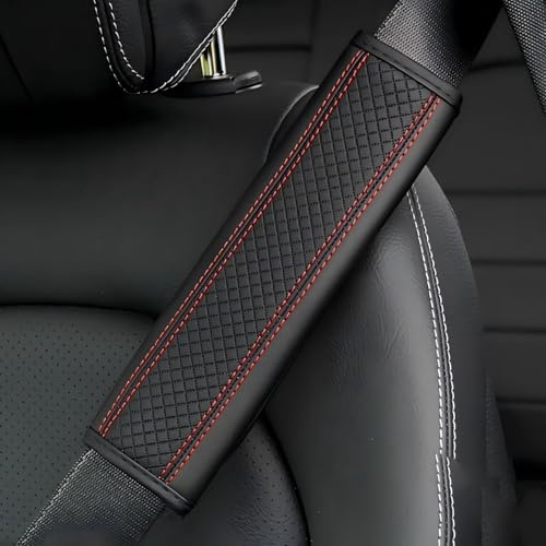 Gurtpolster Auto für Opel Corsa F/Corsa-e MJ22/Corsa Edition/GS Line 2019-2023 2024, Gurtpolster Atmungsaktiv und Bequem, Sicherheitsgurt Polster Reibung Verhindern Rutschfest, Auto Zubehör