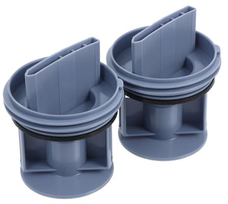 OSALADI 2pcs Washing Machine Drain Pump Filter Abs Seal Cover Plug with Enhanced Protection and Versatile Compatibility for Washer Drainage and Water Filtration