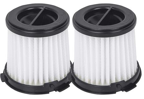 WORX Lot de 2 filtres HEPA WA6077 pour aspirateur WX030 | Capture les poussières fines et allergènes, filtre d'origine compatible WX030 et WX030.9