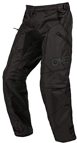 O’Neal | Enduro-Hose | Enduro MX | Strapazierfähiges Material, Wasserabweisend, Zip Off Pants, Lange Hose/Short, Hitzeresistente Panels | Apocalypse Pants | Erwachsene | Schwarz