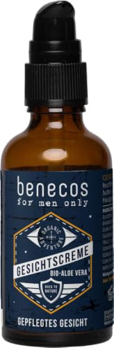 Benecos for men bara ansiktskräm, 50 ml