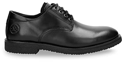 Panama Jack Zapatos de Negocios para Hombre Gante, Zapatos con Cordones, Cordones, Negro C1, 46 EU