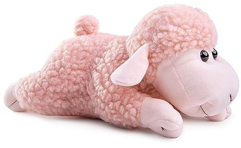 Lilizzhoumax Peluche a forma di pecora Kawaii, 20 cm, giocattolo realistico per animali selvatici, regalo per amici e bambini