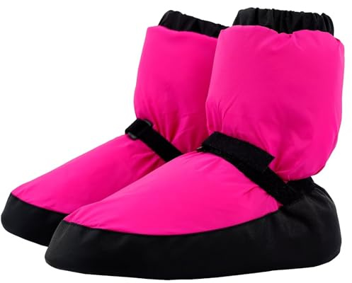 s.lemon Ballet Warm Up Bootie,Bambini Adulto Scaldapiedi Danza Rose XS