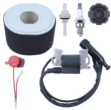 GX390 Zündspule Luftfilter-Stoppschalter for Hond-a GX340 GX240 GX270 13 PS 11 PS Motorgenerator Rasenmäher ersetzen Leistung