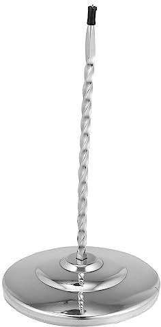 HOMSFOU 1stück Edelstahl Zettelhalter Spike Stick Für Quittungen Und Notizen Für Restaurant Büro Und Küche Stabiler Einfacher Papierhalter Für Ordentliche Ablage