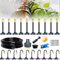 360° Curved Garden Automatic Irrigation System, kit arrosage automatique système d'irrigation goutte à goutte pour plantes de serre, plates-bandes surélevées, arrosage automatique pour jardin (10m)