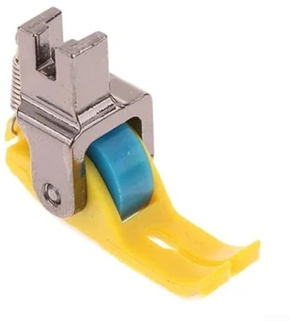 3PCS Narrow Roller Presser Foot for Sewing Machine, Fabric Types