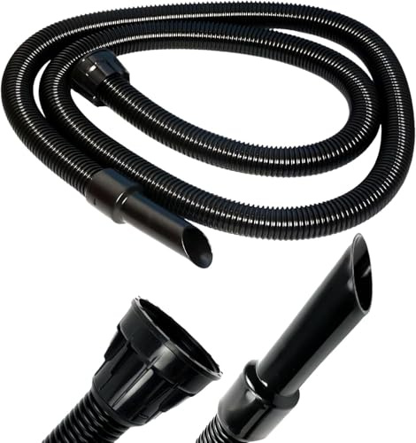 Henry Hoover Hose Replacement Pipe - 2.5 Meter Hetty Henry Hoover Attachments Parts - 32mm Fitting Vacuum Hose | Improves Reach, Powerful Suction, Easy Installation | Cleaning Adaptor Tool Included.