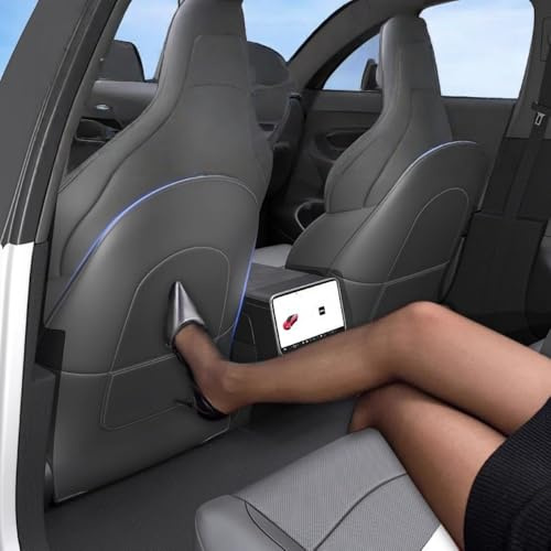 STAMOO Convient pour Tesla Model 3 2017-2022 Model Y 2020-2024 （Ne Convient Pas Dconception de siège Monobloc- Housse de Protection de siège arrière - Accessoires de Dossier Avant