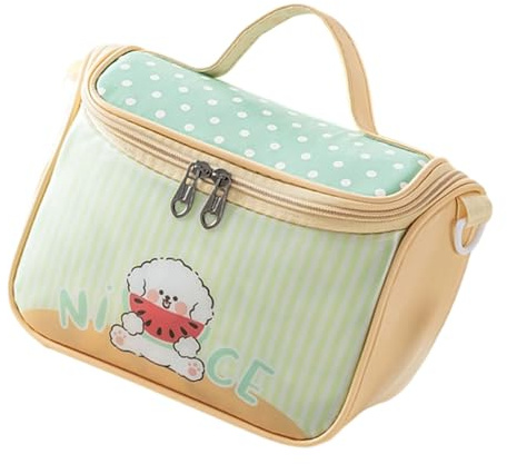 Bolsa de maquillaje transparente de PVC con gancho reforzado, amplio almacenamiento de viaje para ducha, rudimentos, hotel, baño, tareas al aire libre, hotel, baño, neceser suspendido, Macaron