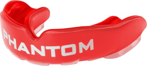 Phantom Mouthguard APEX Zahnschutz für Erwachsene - Boil & Bite Mundschutz für Kampfsport, MMA, Boxen und Muay Thai - Rot