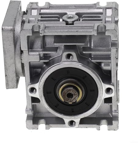580 RV030 Réducteur à vis sans fin pour moteurs NEMA 23, arbre de sortie de 14 mm, rapports de vitesse disponibles de 5 à 80, pour applications de moteur pas à pas (rapport 20 1)