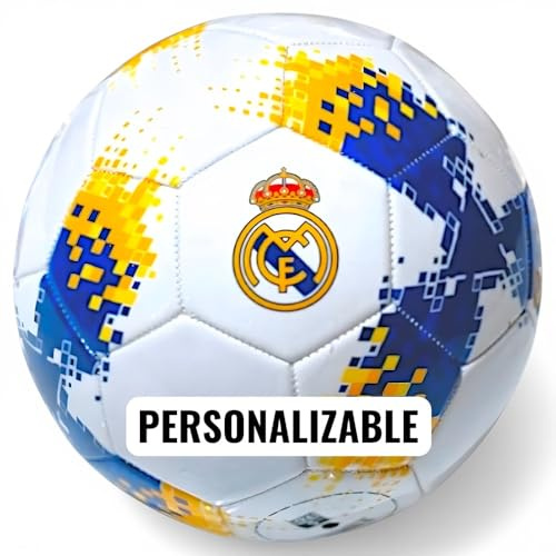 Real Madrid Balón Personalizable con Nombre o Logo