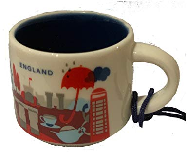 Starbucks England Espressotasse/Weihnachtsschmuck