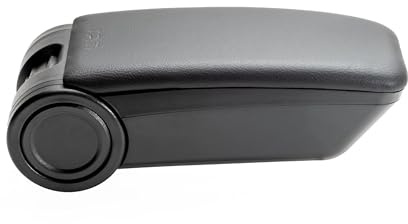 Rati Armster 3 sitzmontage Mittelarmlehne passend für RENAULT CLIO 2019-2025 / CAPTUR 2019-2025 Die Armlehne mit Staufach, Befestigung an der Rückenlehne, Schwarz