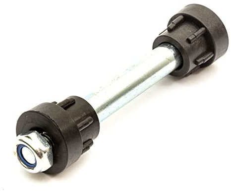 127mm Axle & Sleeve & Bushes Set Fits 1 Inch Wheel Bore Replacement Wheelbarrow Barrow Spindle Spacer