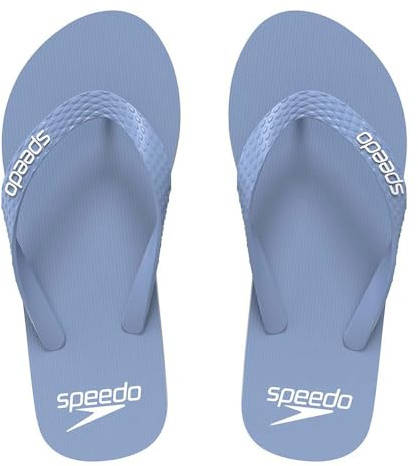 Speedo Men's Flip Flop | Flipflops | Beach Footwear for Men Sandals, Curious Blue, 10