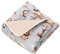 TupTam Tappeto Play Mat Per Bambini e Neonati Coperta 120 x 120 cm Gioco Imbottita XXL, Animali della giungla Grigi/Beige