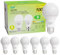 GY E27 Led Kaltweiss Glühbirne, 8W 1521LM Energiesparlampe, Ersetzt 100W Halogenlampen, Energieeffizienzklasse B, A60 Led Kaltweiß, Abstrahlwinkel 360°Leuchtmittel, Nicht Dimmbar, 6 Stück
