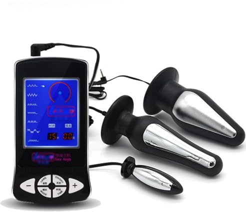 Elektro Shock Sexspielzeug, Analplug, Elektrostimulation Anal, Vaginaldildo und Prostata Massagegerät Elektrische Stimulation Erwachsene Sm Männer Frauen Paare